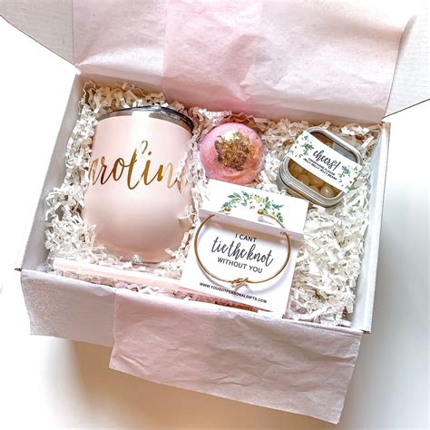 bridesmaid gift box ideas